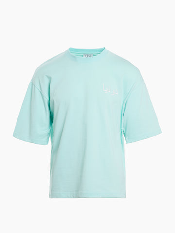 BASIC TEE - TURQUOISE